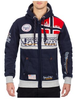 GN Herren Sweatjacke Flyer Men Navy S