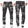 Cipo & Baxx regular fit Jeans Herren Glitzer CD572 Black W30/L32