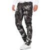 Cipo & Baxx regular fit Jeans Herren Glitzer CD572 Black W36/L34