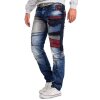 Cipo & Baxx bequem Jeans Herren Stonewashed CD574