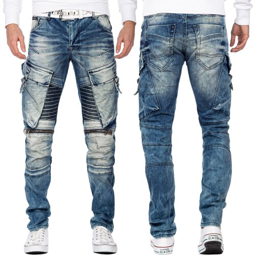 Cipo & Baxx regular fit Jeans Herren Stonewashed CD523