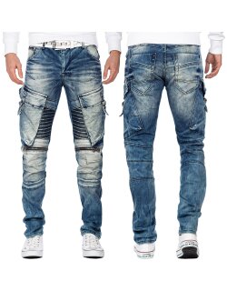 Cipo & Baxx regular fit Jeans Herren Stonewashed CD523