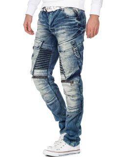 Cipo & Baxx regular fit Jeans Herren Stonewashed CD523