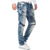 Cipo & Baxx regular fit Jeans Herren Stonewashed CD523 Blue W32/L32