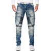 Cipo & Baxx regular fit Jeans Herren Stonewashed CD523 Blue W36/L32