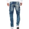 Cipo & Baxx regular fit Jeans Herren Stonewashed CD523 Blue W33/L34