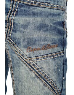 Cipo & Baxx regular fit Jeans Herren Stonewashed CD535 Blue W30/L34