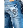 Cipo & Baxx straight fit Jeans Herren Stonewashed CD319 Blue W33/L36