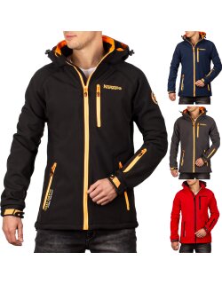 Geographical Norway Regular Fit Softshelljacke Reißverschlusstaschen   Texico