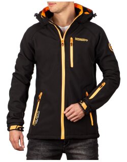 Geographical Norway Regular Fit Softshelljacke Reißverschlusstaschen   Texico