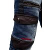 Cipo & Baxx straight fit Jeans Herren Stonewashed CD586 Blue W36/L32