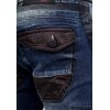 Cipo & Baxx straight fit Jeans Herren Stonewashed CD586 Blue W36/L32