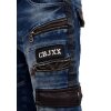 Cipo & Baxx straight fit Jeans Herren Stonewashed CD586 Blue W32/L34