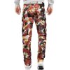 Cipo & Baxx regular fit Jeans Herren Stonewashed CD587 Red W40/L32