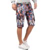 Cipo & Baxx Regular Fit Shorts Herren Ohne Waschung  CK204 Blue W34