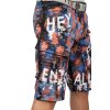 Cipo & Baxx Regular Fit Shorts Herren Ohne Waschung  CK204 Blue W34