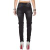 Cipo & Baxx slim fit Jeans Damen Stonewashed WD383 Black W27/L32