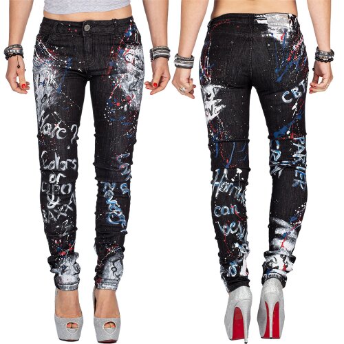 Cipo & Baxx Damen Jeans WD389