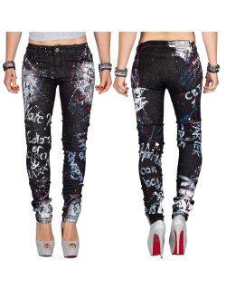 Cipo & Baxx Damen Jeans WD389