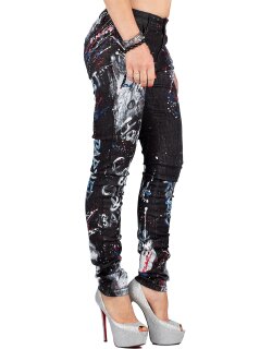 Cipo & Baxx Damen Jeans WD389
