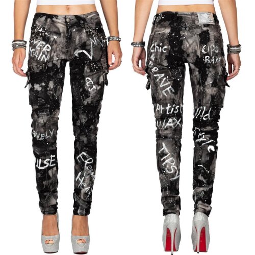 Cipo & Baxx Damen Jeans WD397