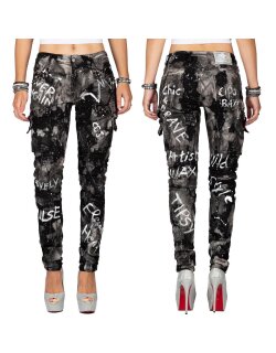 Cipo & Baxx Damen Jeans WD397
