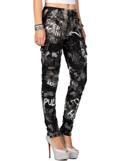 Cipo & Baxx Damen Jeans WD397