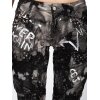 Cipo & Baxx straight fit Jeans Damen Mid Waist WD397 Black W27/L32