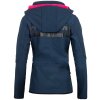 Geographical Norway Regular Fit Allwetterjacke Damen Ohne Waschung  Reine Lady Navy XL