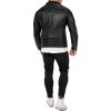 Reichstadt Slim Fit Jacke Herren  RS006LUX Black XXL