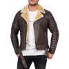 Reichstadt slim fit Echtlederjacke Herren Black Zipper   - RS008LUX