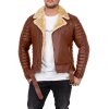 Reichstadt slim fit Echtlederjacke Herren Black Zipper   - RS008LUX