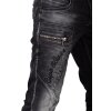 Cipo & Baxx Regular Fit Jeans Herren Stonewashed  CD296 Black W30/L32