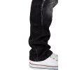 Cipo & Baxx Regular Fit Jeans Herren Stonewashed  CD296 Black W40/L34