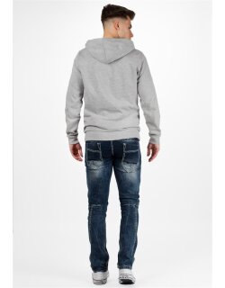 Cipo & Baxx Regular Fit Jeans Herren Stonewashed  CD296 Blue W40/L32
