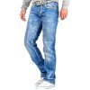 Cipo & Baxx regular fit Jeans Herren Stonewashed C0595 Blue W33/L32