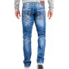 Cipo & Baxx regular fit Jeans Herren Stonewashed C0595 Blue W36/L32
