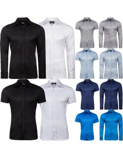 Cipo & Baxx Herren Business Hemd Slim Fit