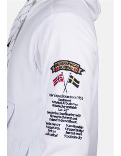 Geographical Norway Regular Fit Hoodie Herren Gymclass Men White L