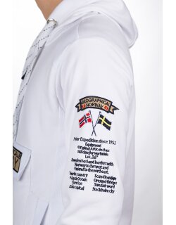 Geographical Norway Regular Fit Hoodie Herren Gymclass Men White L
