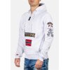 Geographical Norway Regular Fit Hoodie Herren Gymclass Men White L