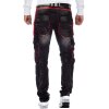 Cipo & Baxx straight fit Jeans Herren Stonewashed CD561 Black W29