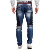 Cipo & Baxx bequem Jeans Herren Stonewashed CD574 Blue W33