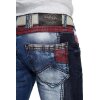 Cipo & Baxx bequem Jeans Herren Stonewashed CD574 Blue W33