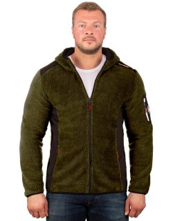 Geographical Norway Regular Fit Fleecesjacke Stickereien   Tufour