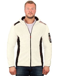 Geographical Norway Regular Fit Fleecesjacke Stickereien   Tufour