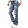 Cipo & Baxx Regular Fit Jeans Herren Stonewashed  C0751 Blue W40/L36