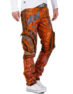 Cipo & Baxx straight fit Jeans Herren Stonewashed CD634