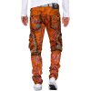 Cipo & Baxx straight fit Jeans Herren Stonewashed CD634 Orange W38/L32