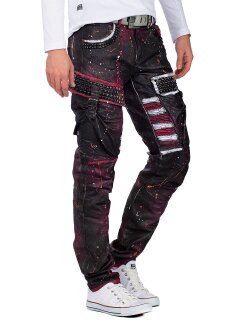 Cipo & Baxx straight fit Jeans Herren Mid Waist CD636